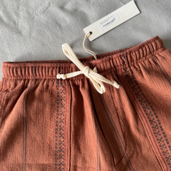 Imogene + Willie Lagos Lounge Short in Brown XS - Picture 3 of 10